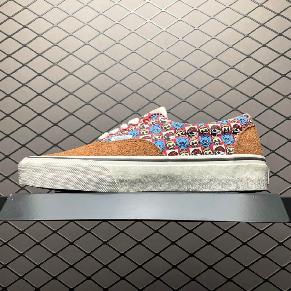 THE MONSTERS x Vans 万斯 Era 硫化休闲板鞋 棕色